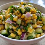 Corn Cucumber Salad