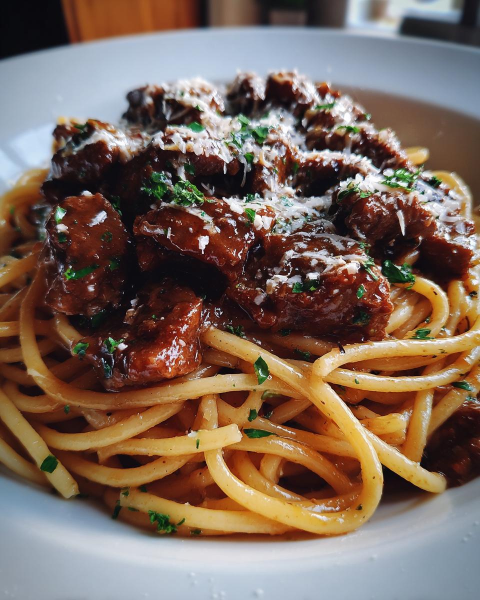 Creamy Beef Pasta - detail 1