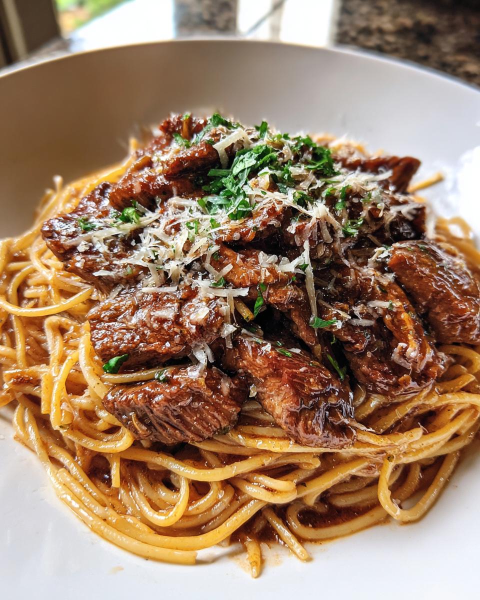 Creamy Beef Pasta - detail 2