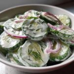 Creamy Cucumber Salad