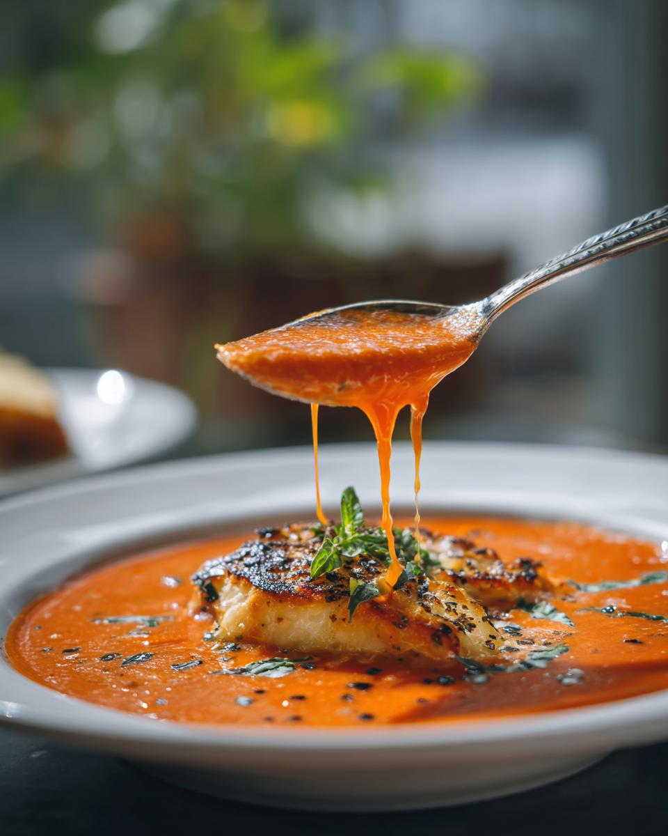 Creamy Tomato Basil Soup - detail 1