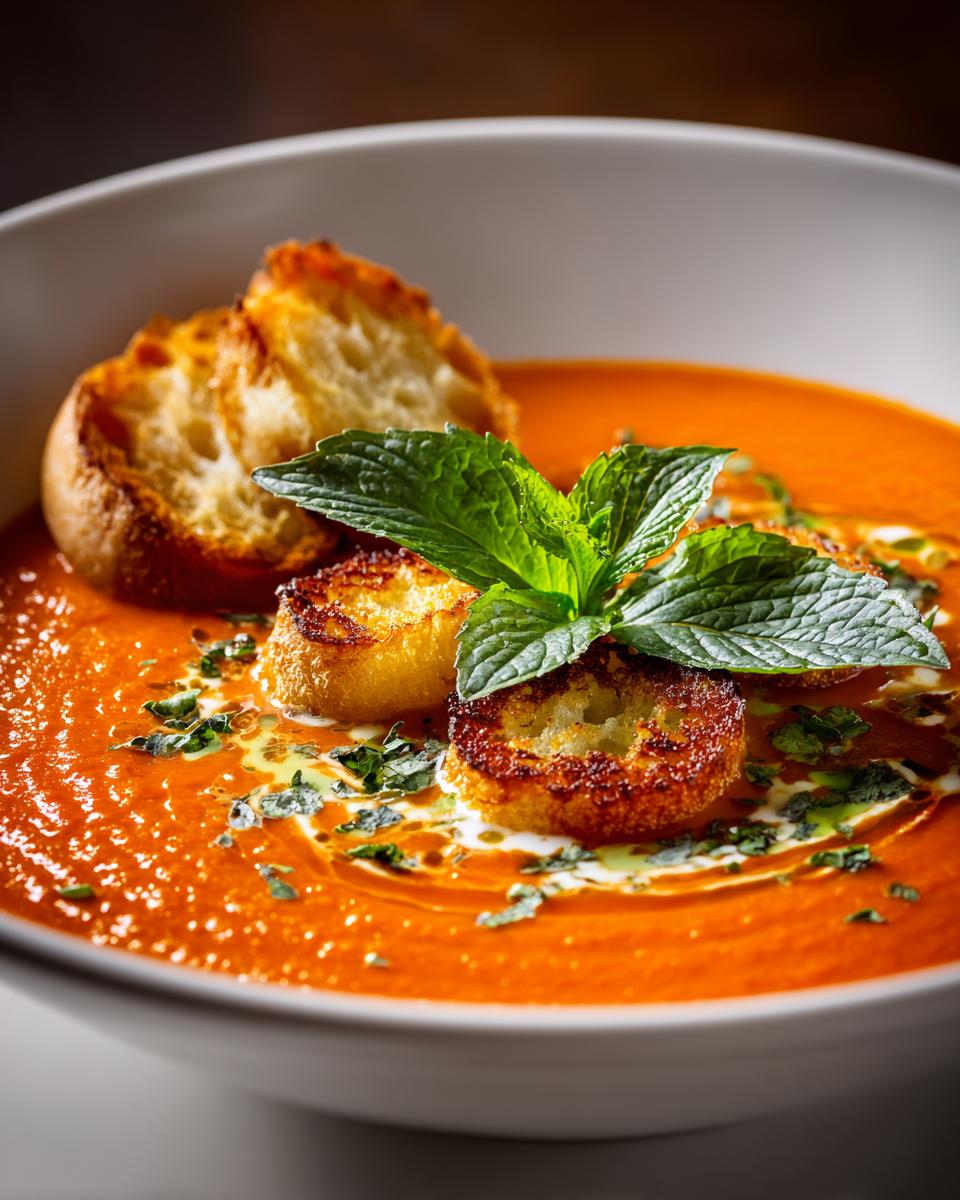 Creamy Tomato Basil Soup - detail 2