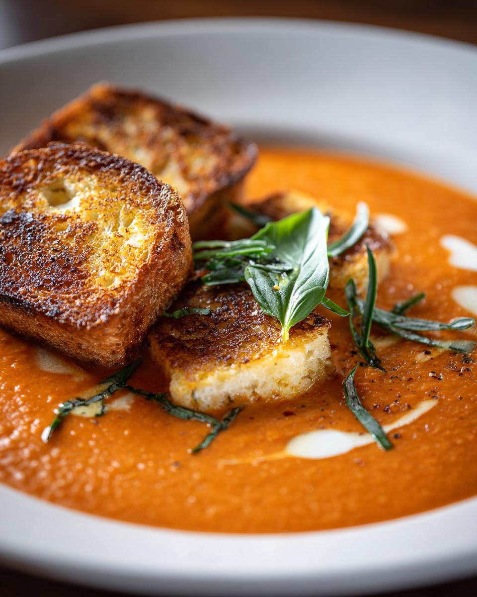 Creamy Tomato Basil Soup - detail 3