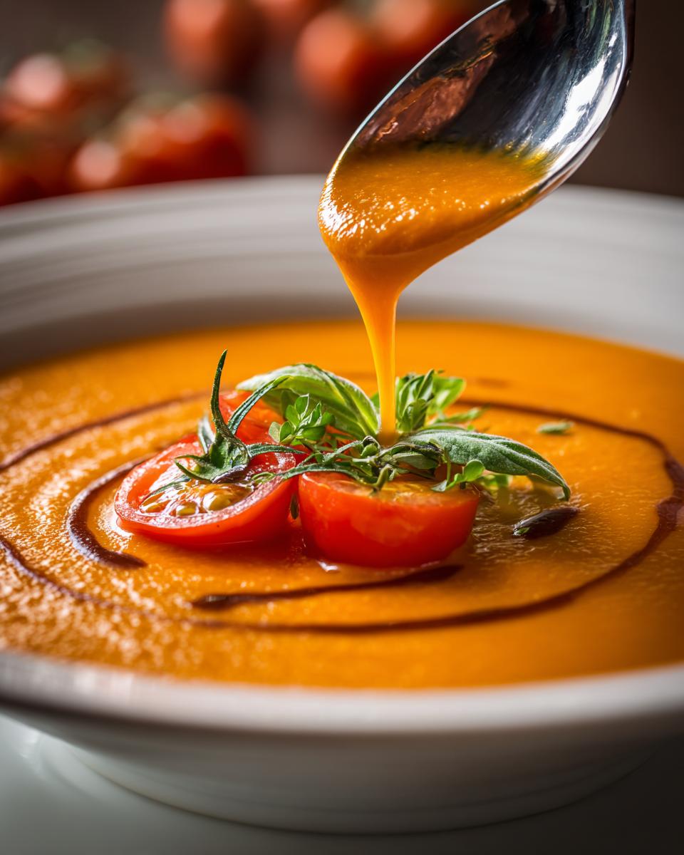 Creamy Tomato Basil Soup - detail 4