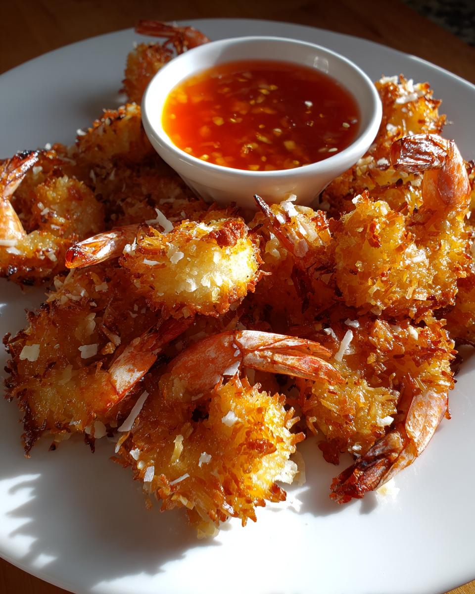 Crispy Coconut Shrimp with Sweet Chili Sauce - detail 3
