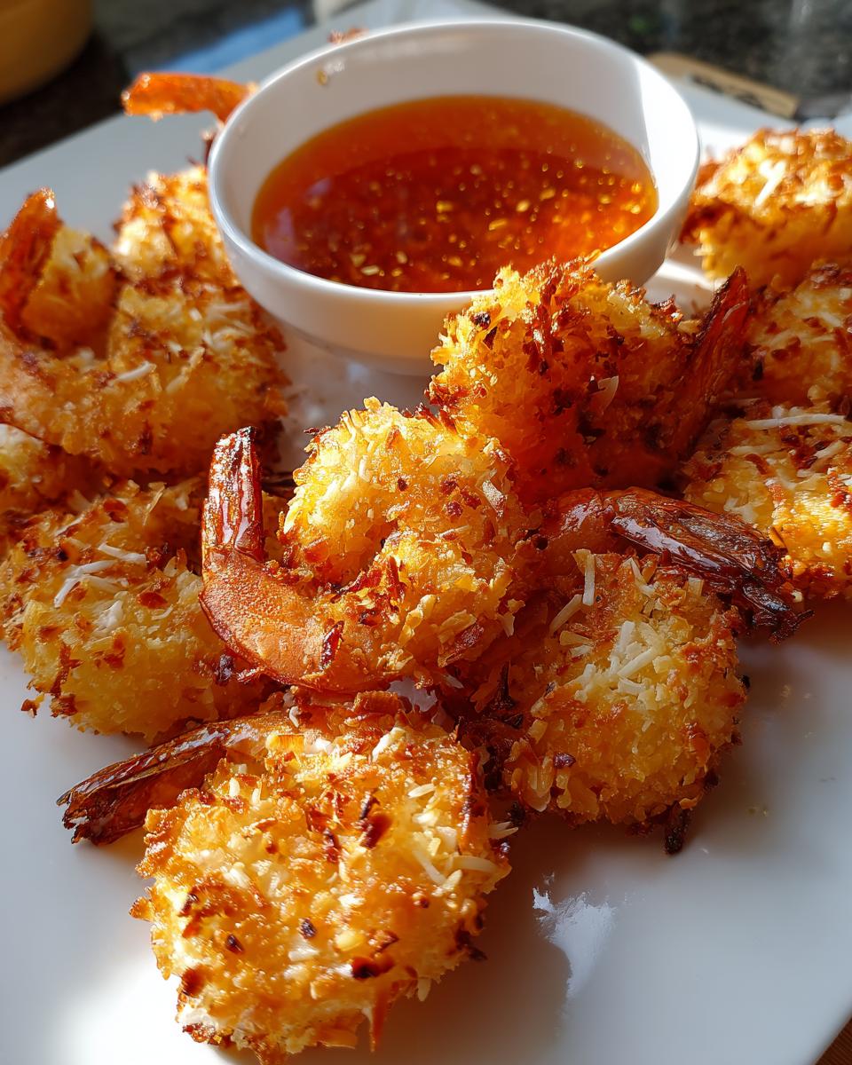 Crispy Coconut Shrimp with Sweet Chili Sauce - detail 4