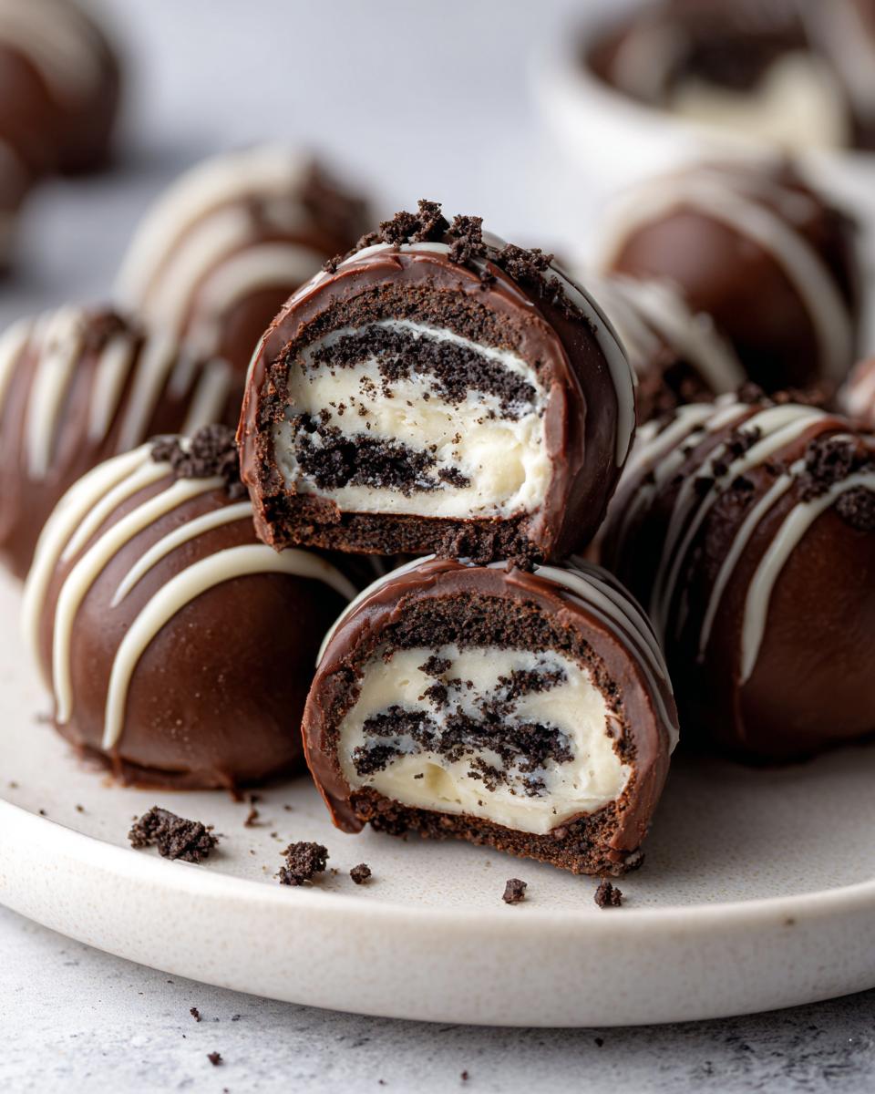 Easy Oreo Truffles - detail 1