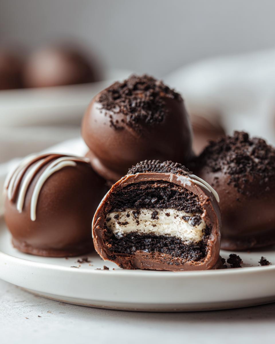 Easy Oreo Truffles - detail 2