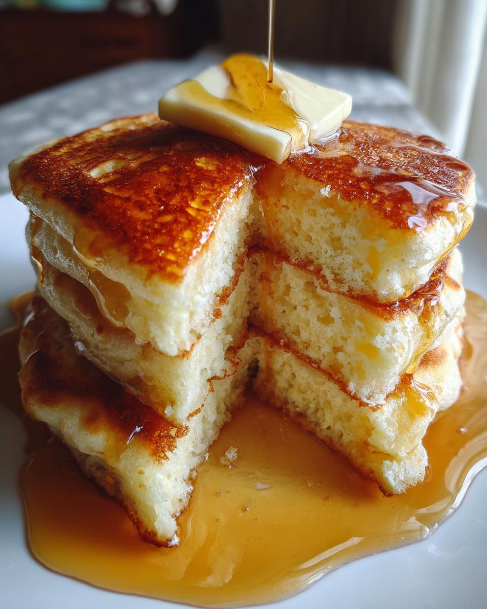 Fluffy Buttermilk Pancakes - detail 1
