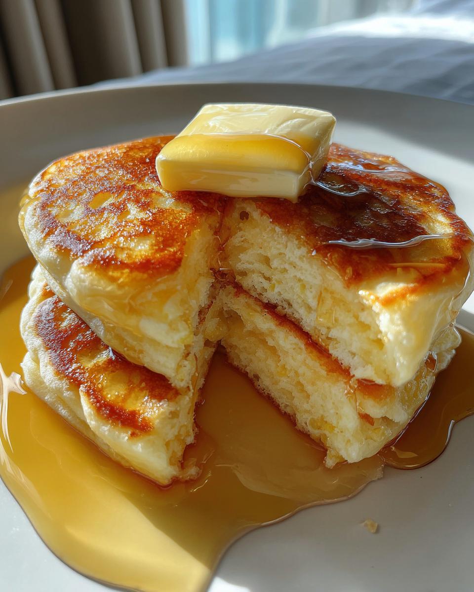 Fluffy Buttermilk Pancakes - detail 2