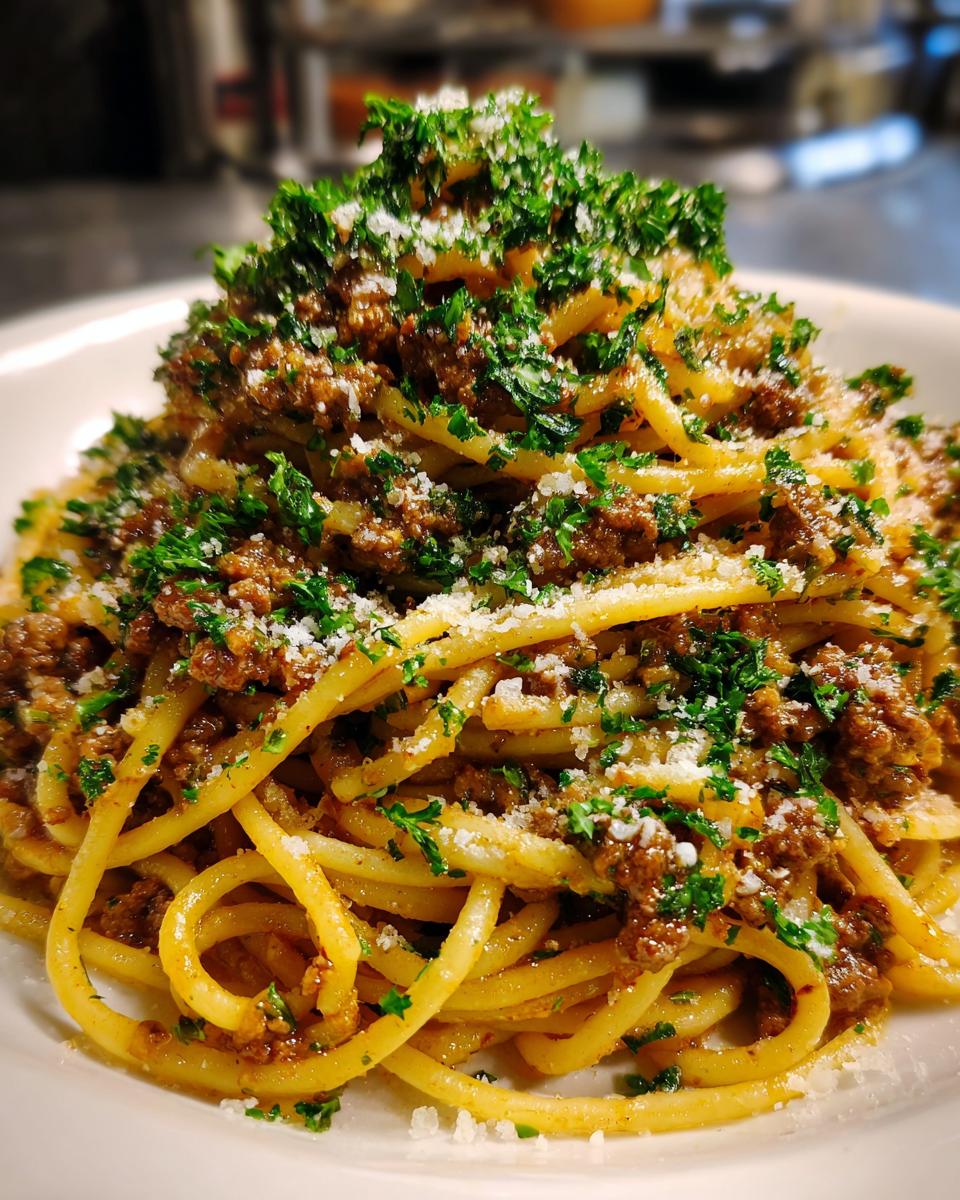 Garlic Beef Pasta - detail 3