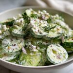 High-Protein Creamy Cucumber Salad