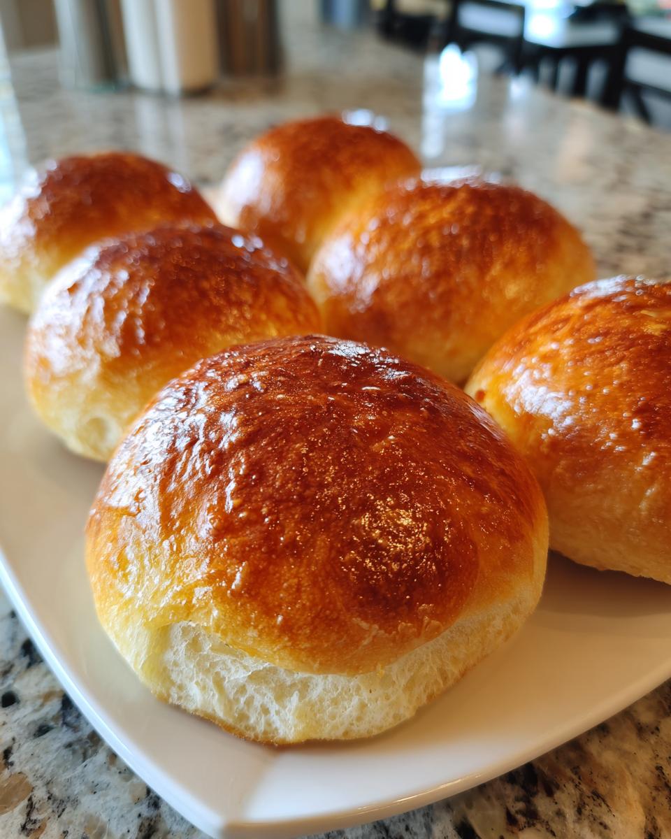 Homemade Brioche Buns - detail 2