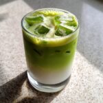 Iced Vanilla Matcha Latte