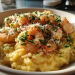 Lemon Garlic Shrimp Risotto