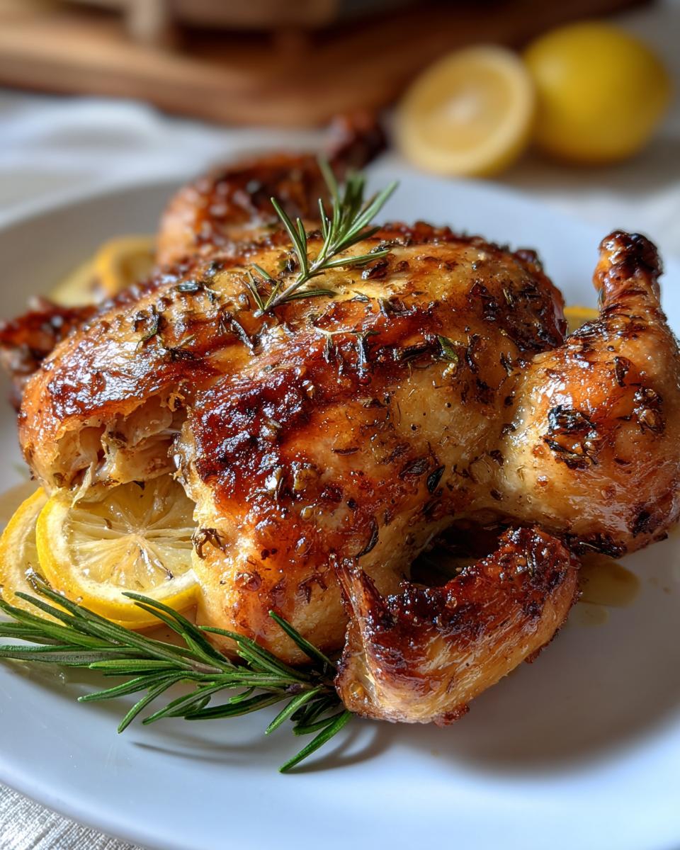 Lemon Herb Roasted Chicken - detail 1