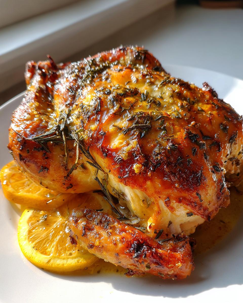 Lemon Herb Roasted Chicken - detail 2
