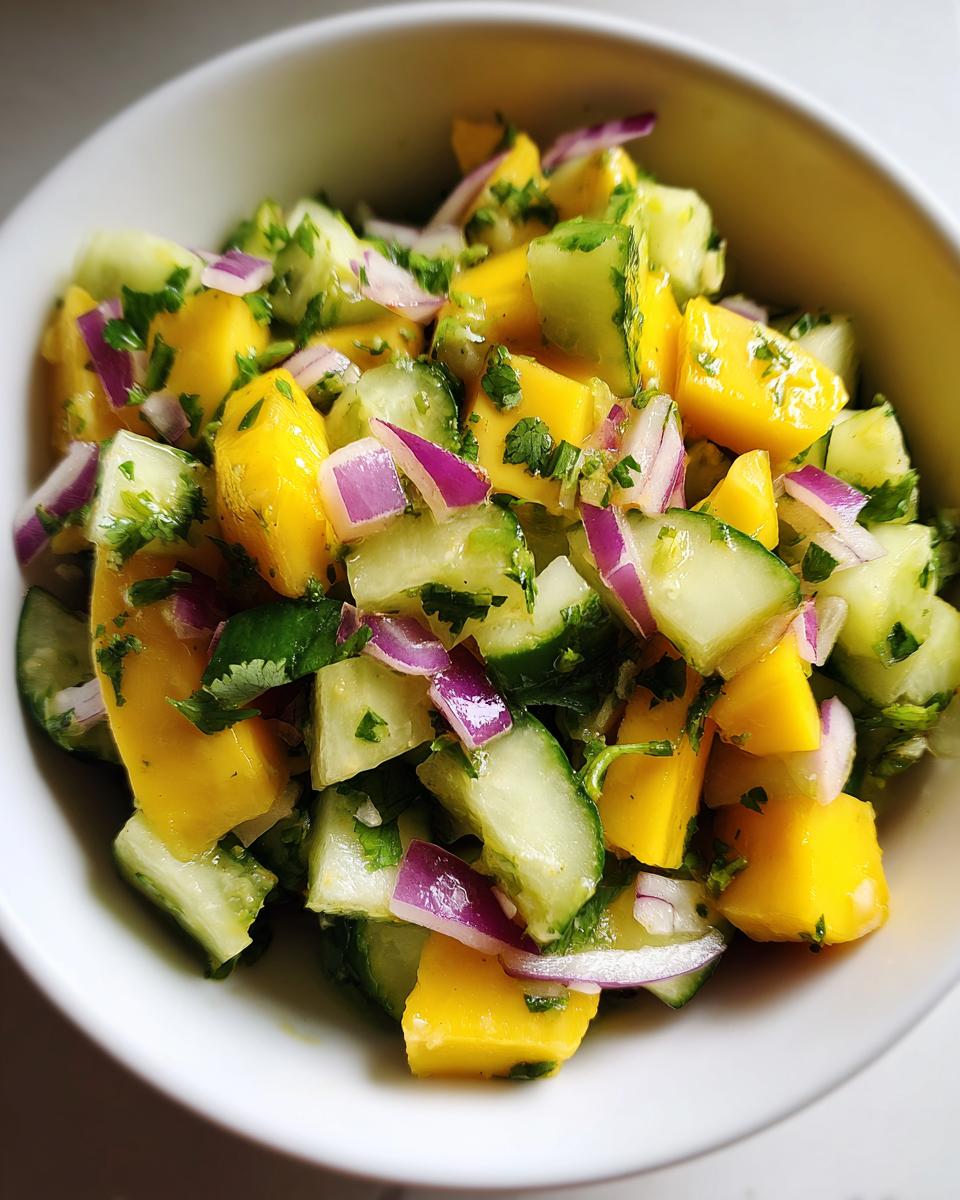 Mango Cucumber Salad - detail 2