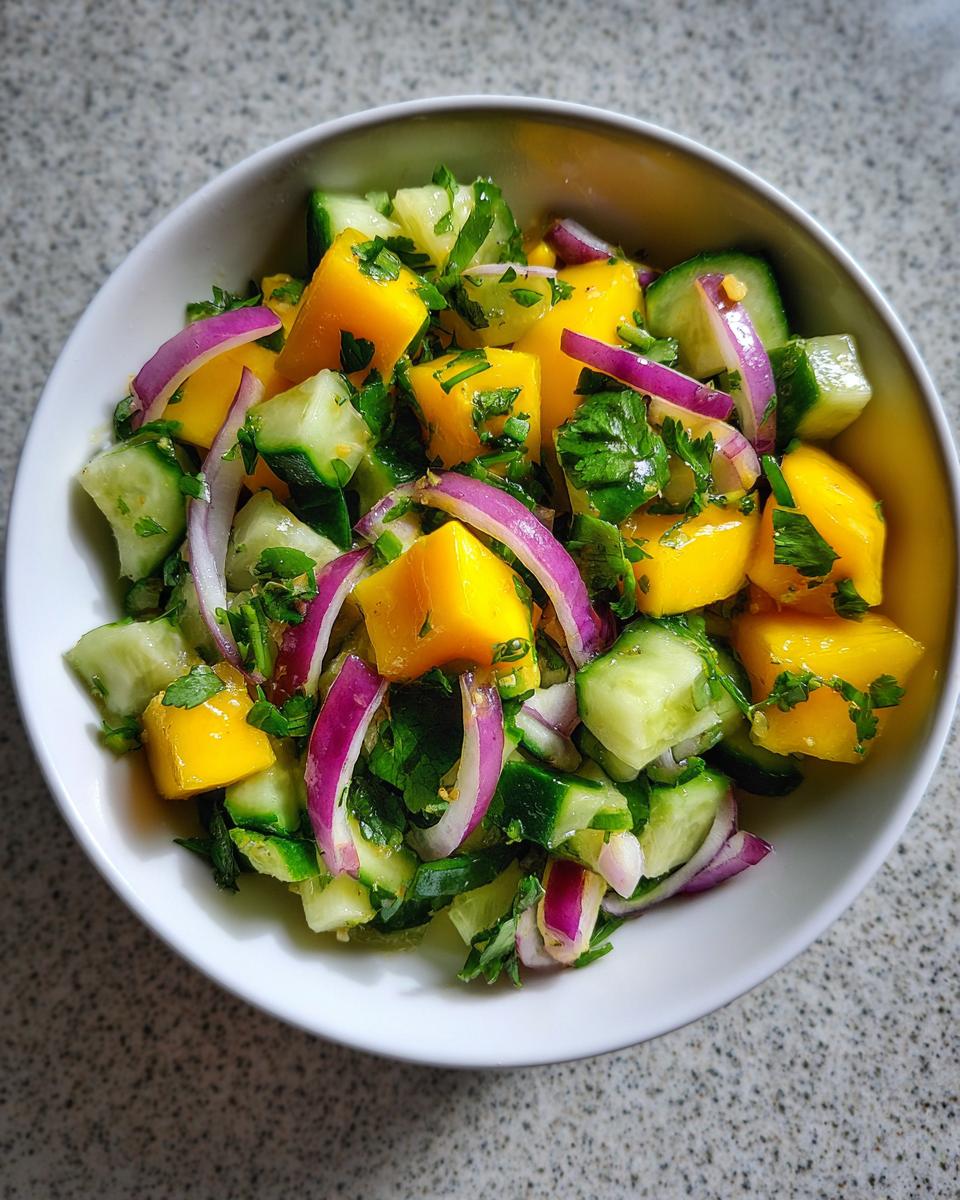 Mango Cucumber Salad - detail 3