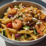 Mediterranean Shrimp Pasta Salad