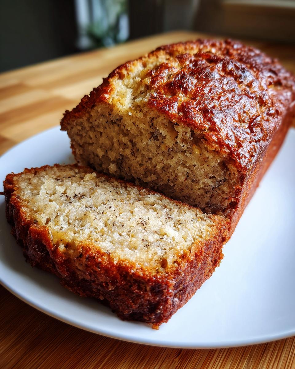 Moist Banana Bread Loaf - detail 3