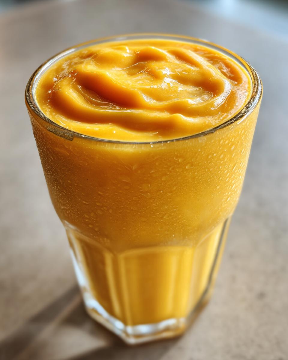 Orange-Mango Smoothie - detail 2
