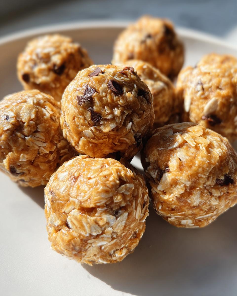 Peanut Butter Energy Balls (No Bake, Raw) - detail 1