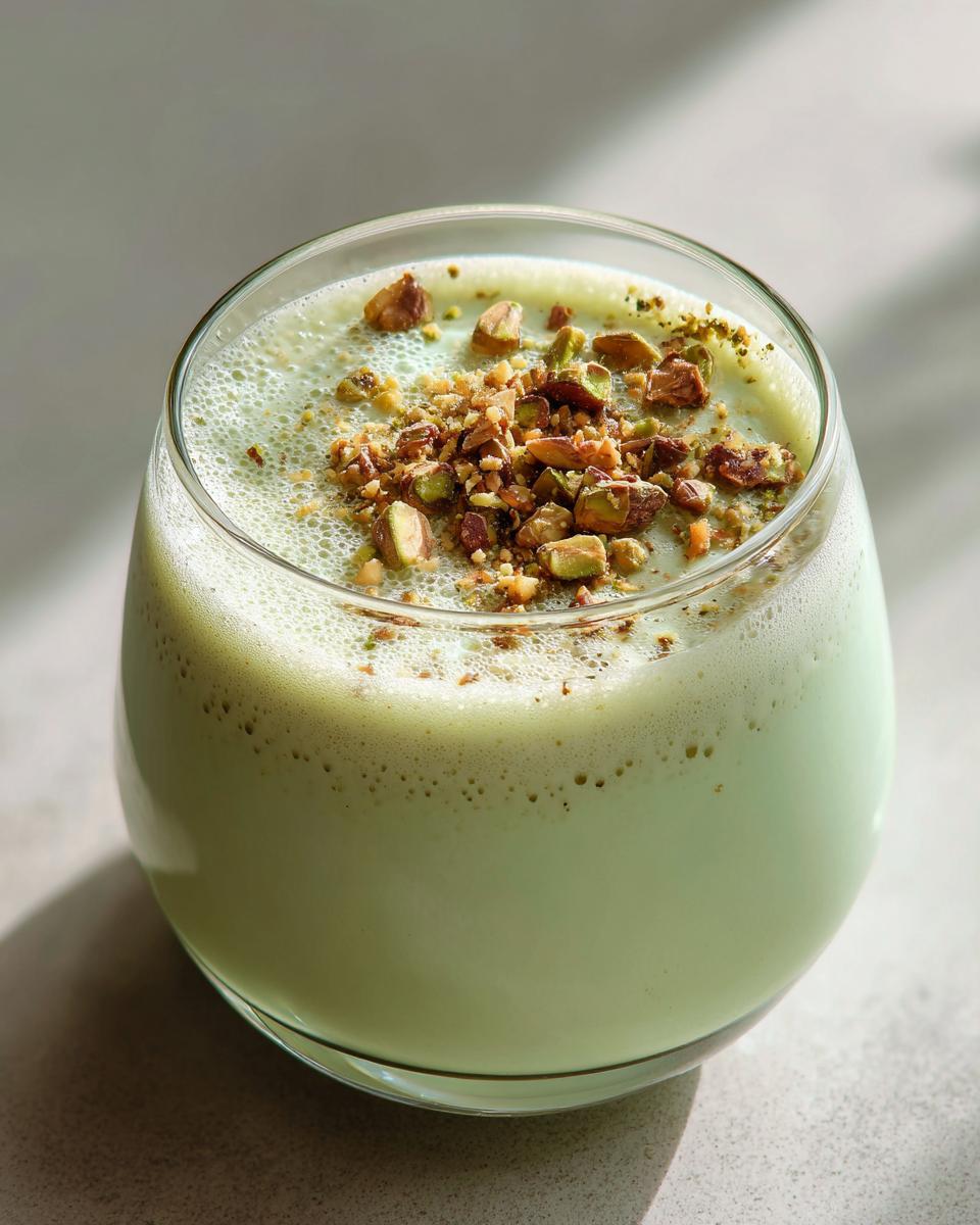Pistachio Dessert or Drink - detail 3
