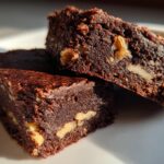 Raw Vegan Brownies with Walnuts