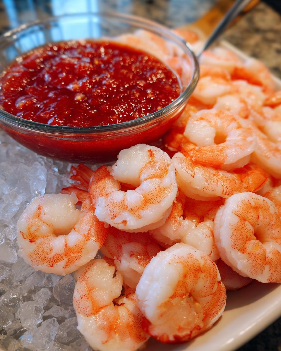 Shrimp Cocktail with Homemade Sauce - detail 3