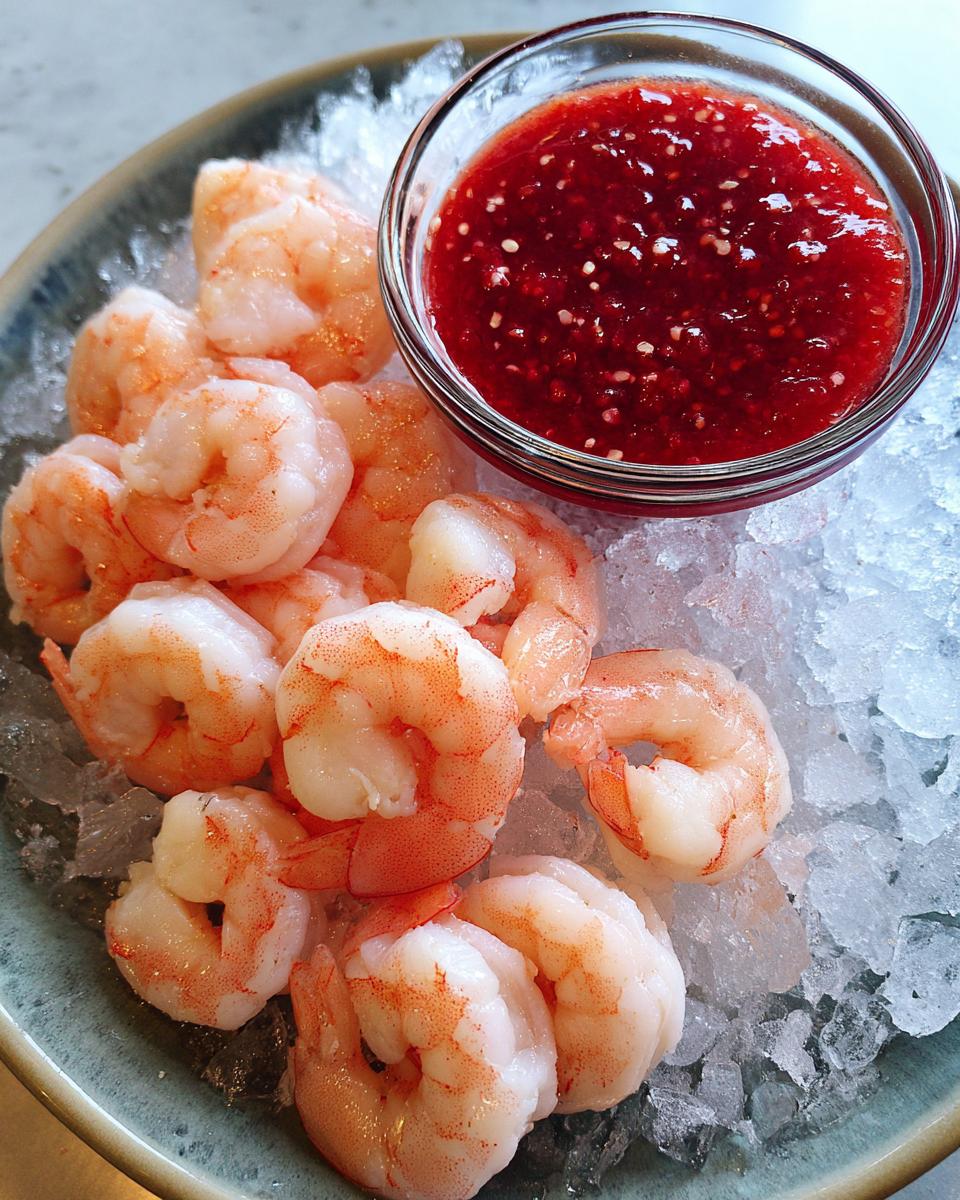 Shrimp Cocktail with Homemade Sauce - detail 4
