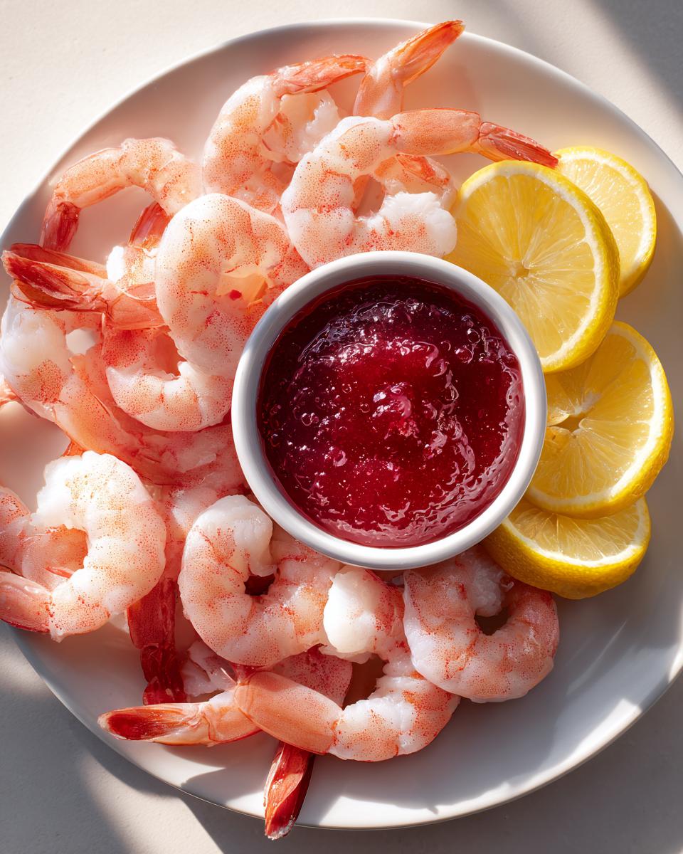 Shrimp Cocktail with Spicy Horseradish Sauce - detail 1