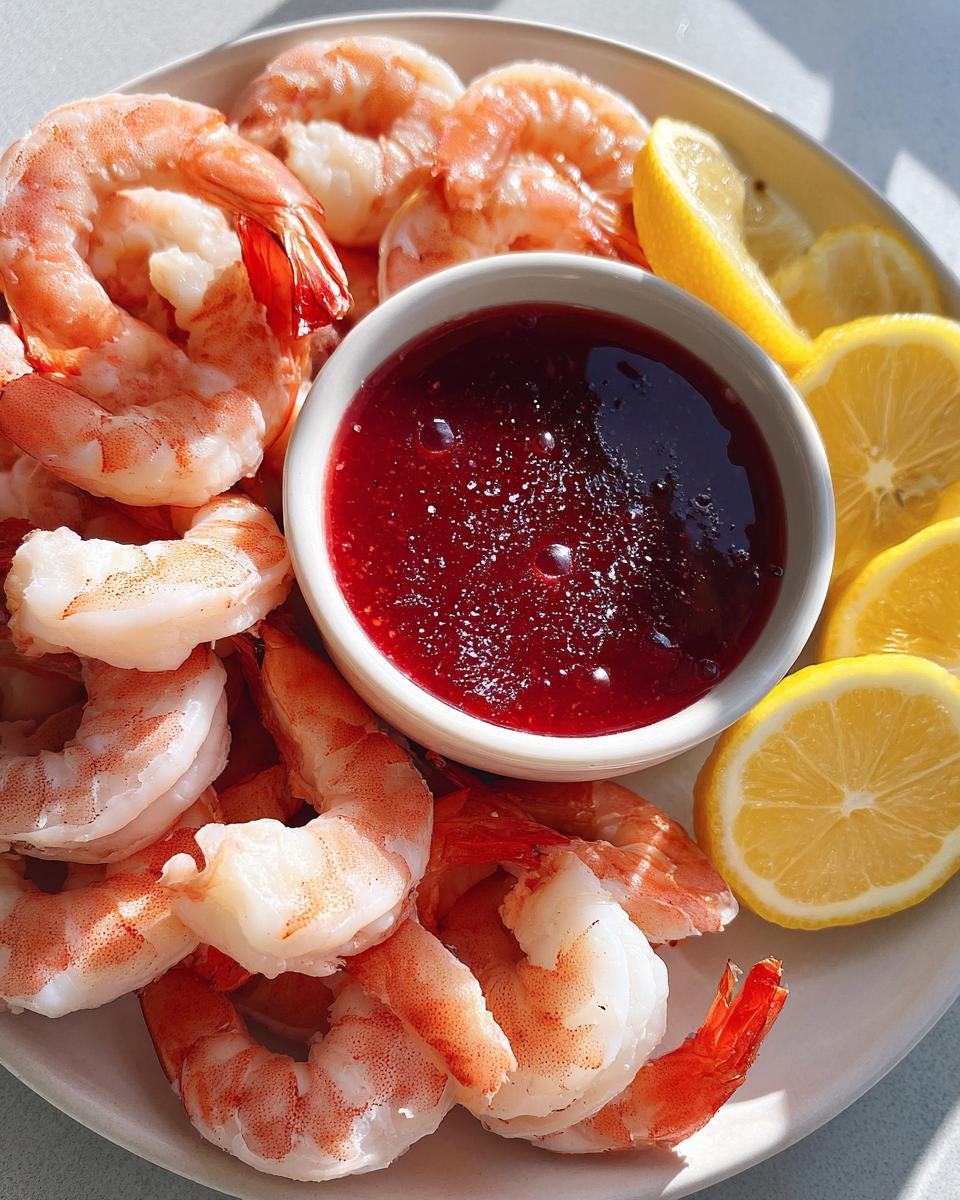 Shrimp Cocktail with Spicy Horseradish Sauce - detail 2