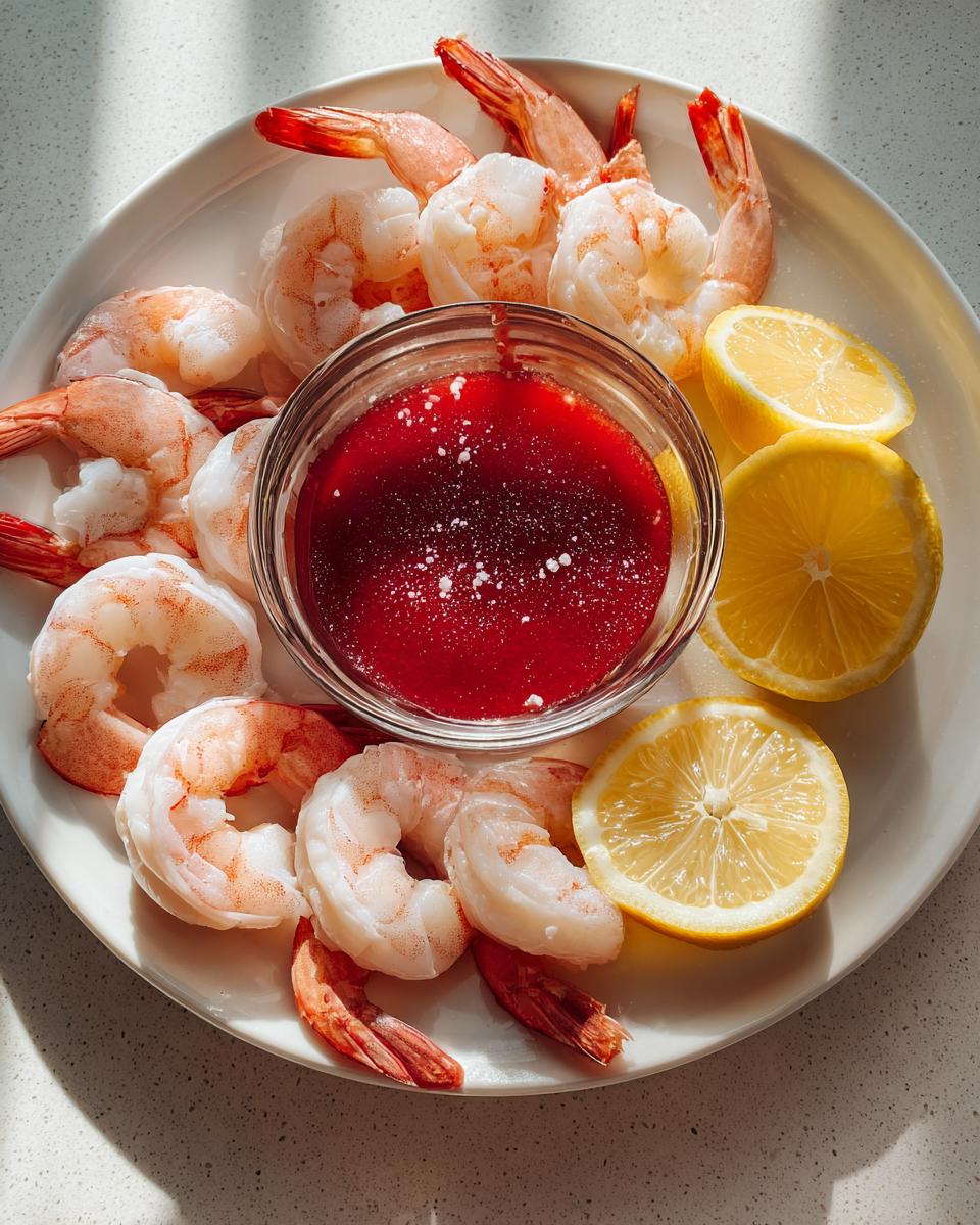 Shrimp Cocktail with Spicy Horseradish Sauce - detail 4