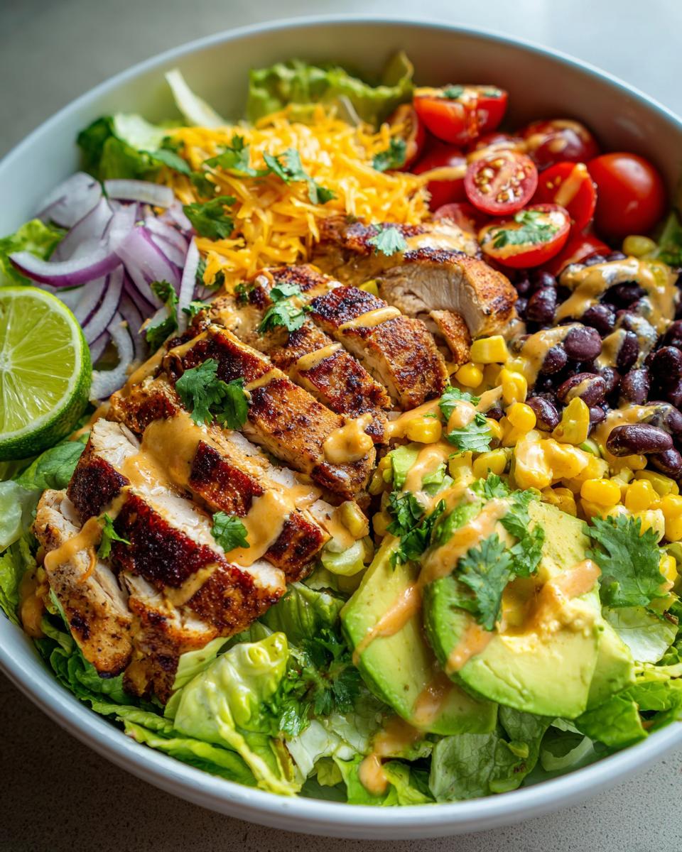 Southwest Chicken Salad - detail 3