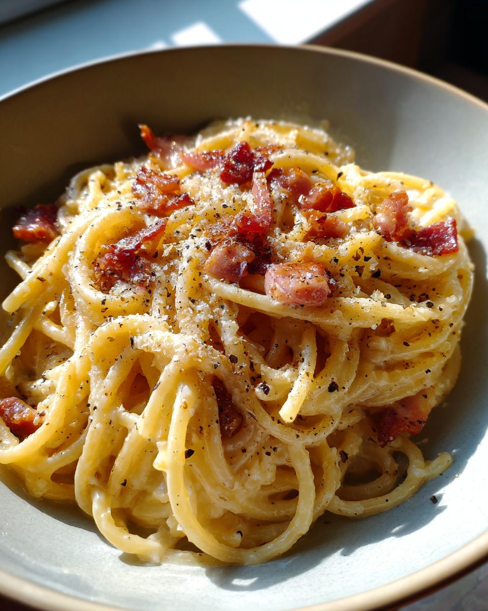 Spaghetti Carbonara - detail 4