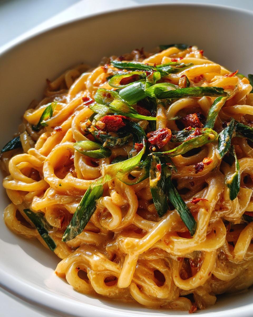 Spicy Cashew Scallion Noodles - detail 2