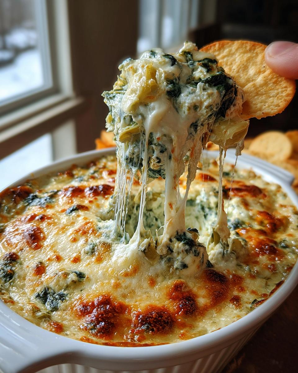 Spinach and Artichoke Dip - detail 2