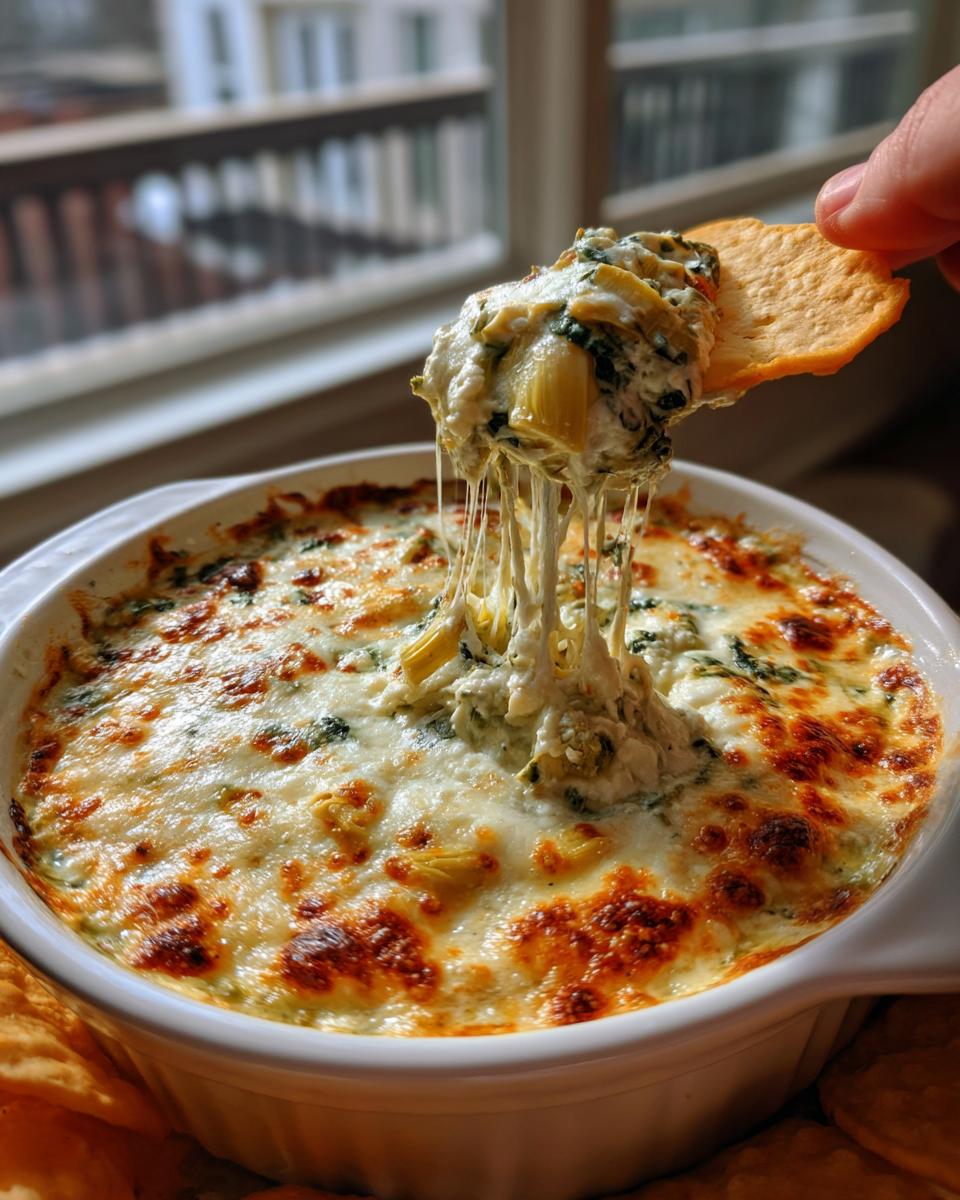 Spinach and Artichoke Dip - detail 3