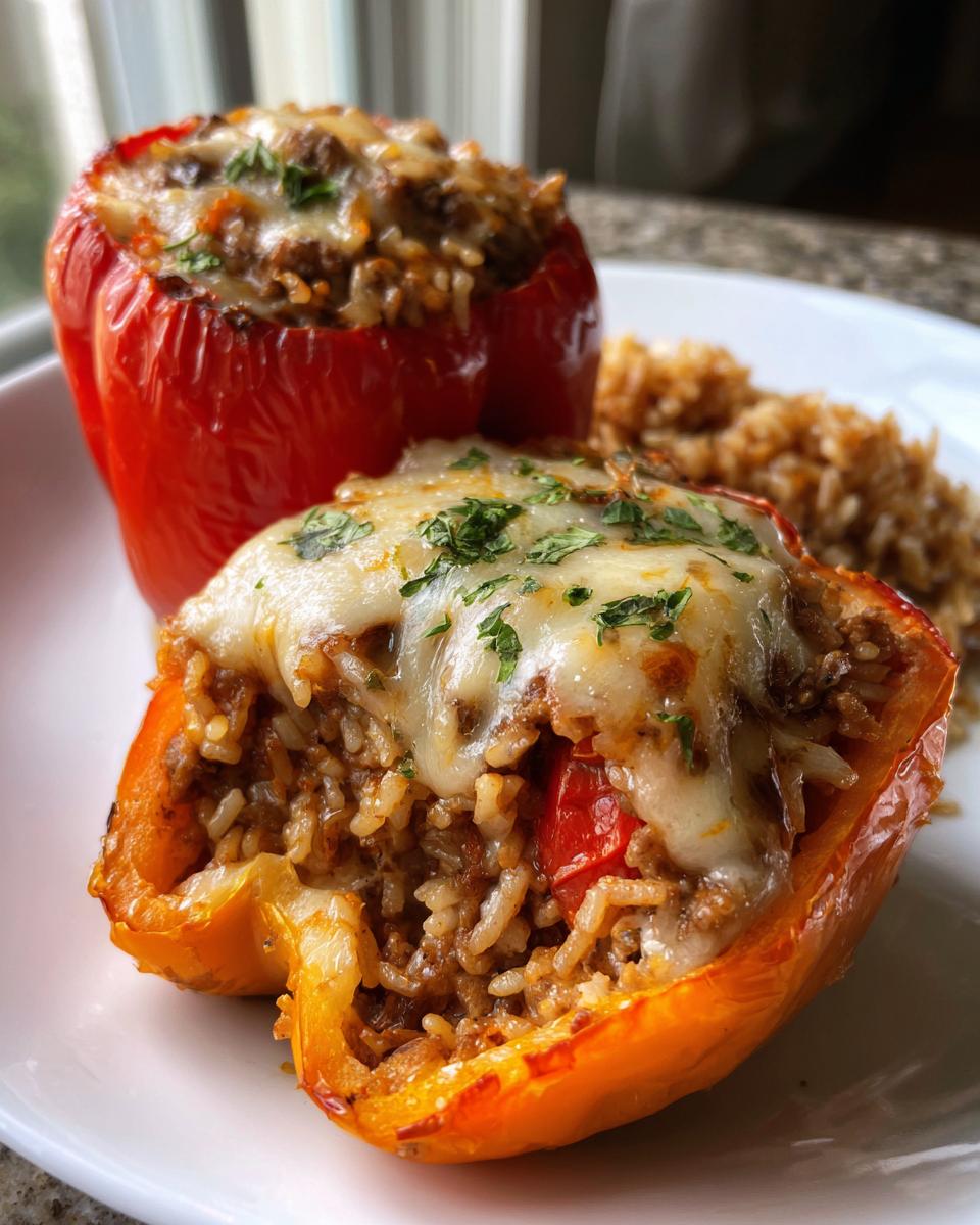 Stuffed Bell Peppers - detail 1