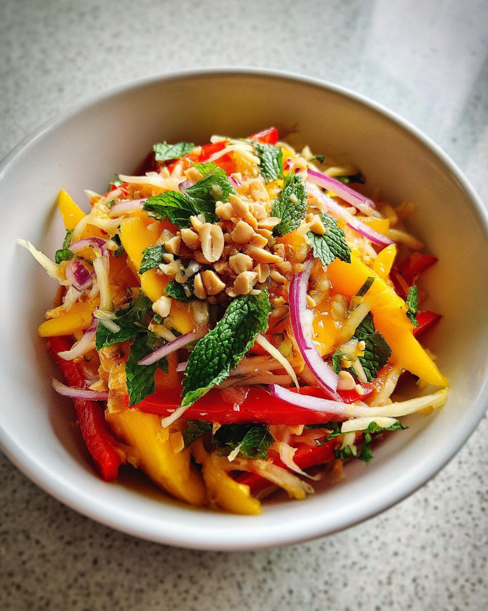 Thai Mango Salad - detail 1