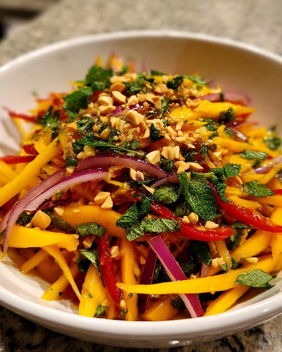 Thai Mango Salad - detail 4