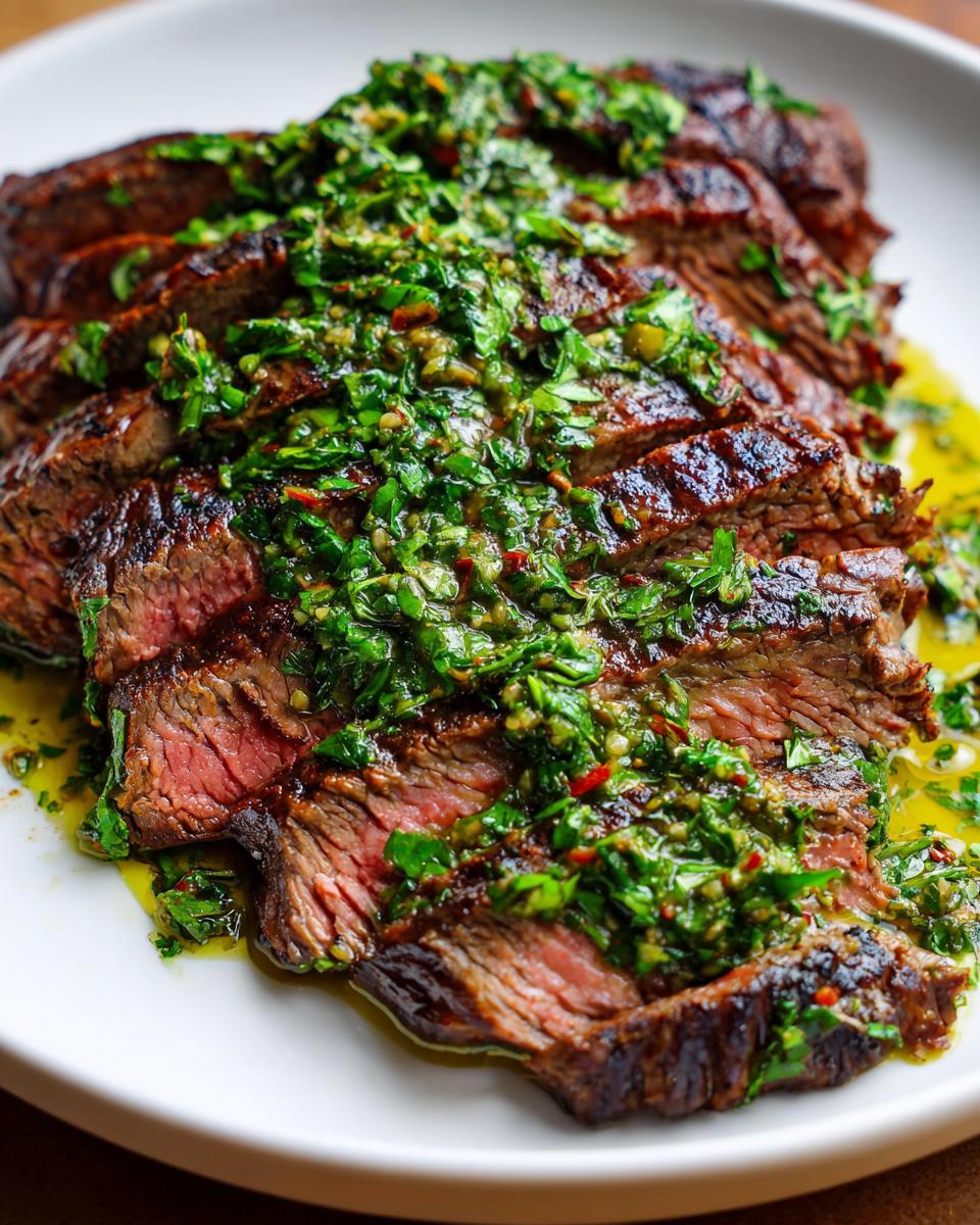 Argentinean Chimichurri Steak - detail 1