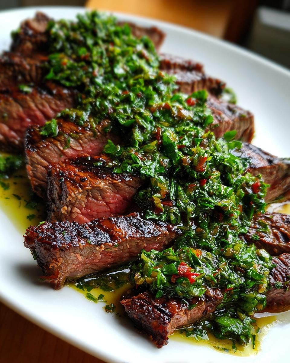 Argentinean Chimichurri Steak - detail 2