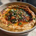 Baba ganoush (smoky eggplant dip)