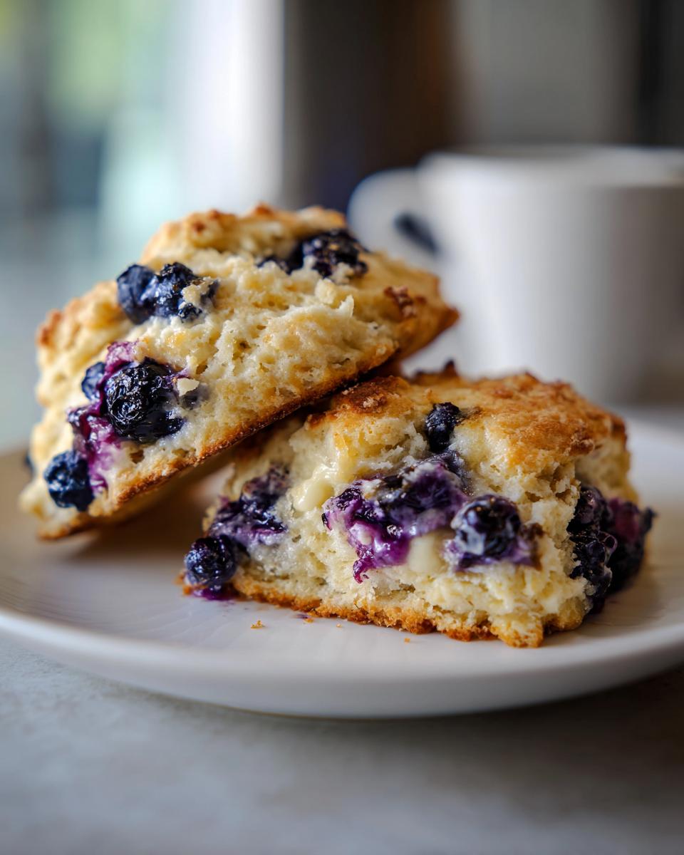 Blueberry Lavender Scones - detail 1