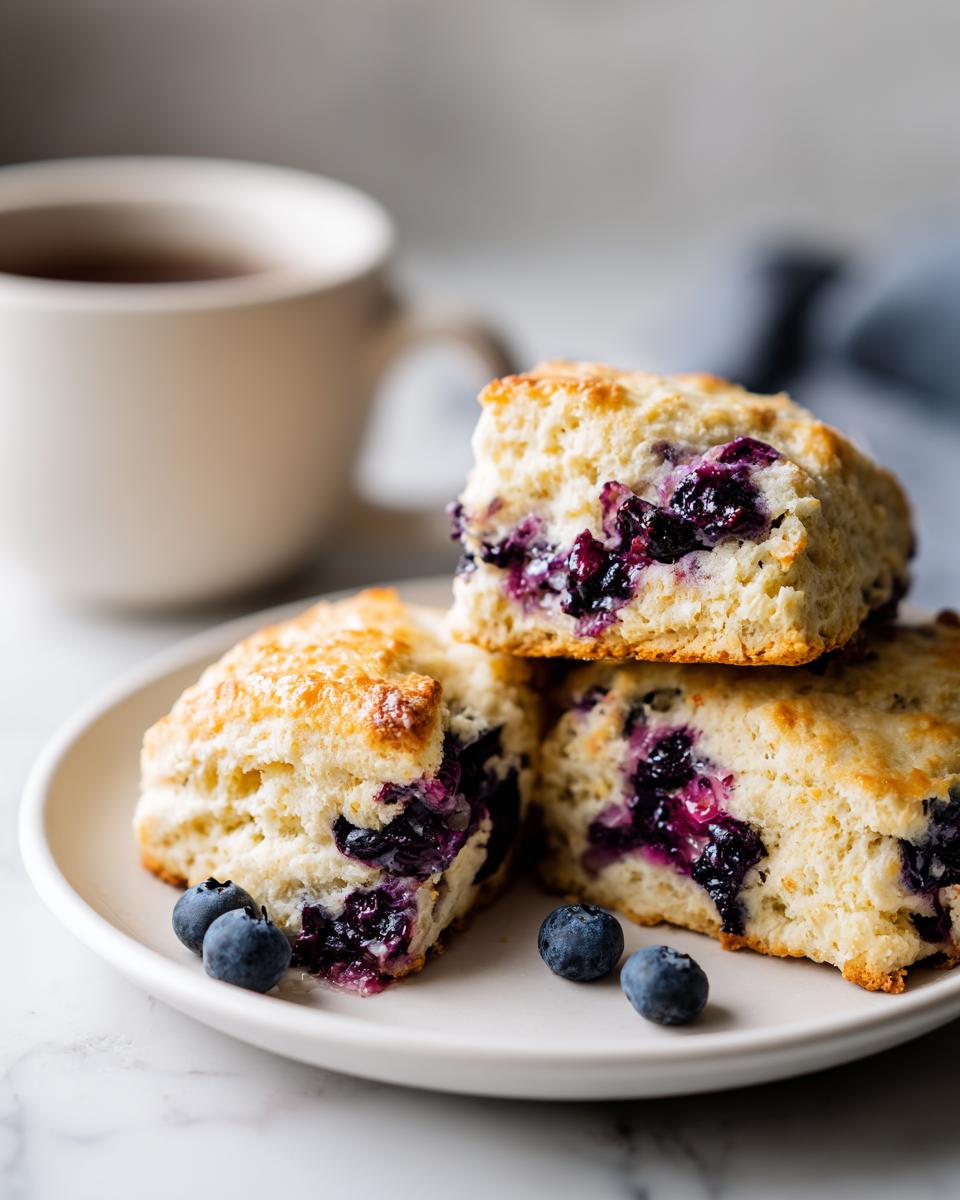 Blueberry Lavender Scones - detail 2