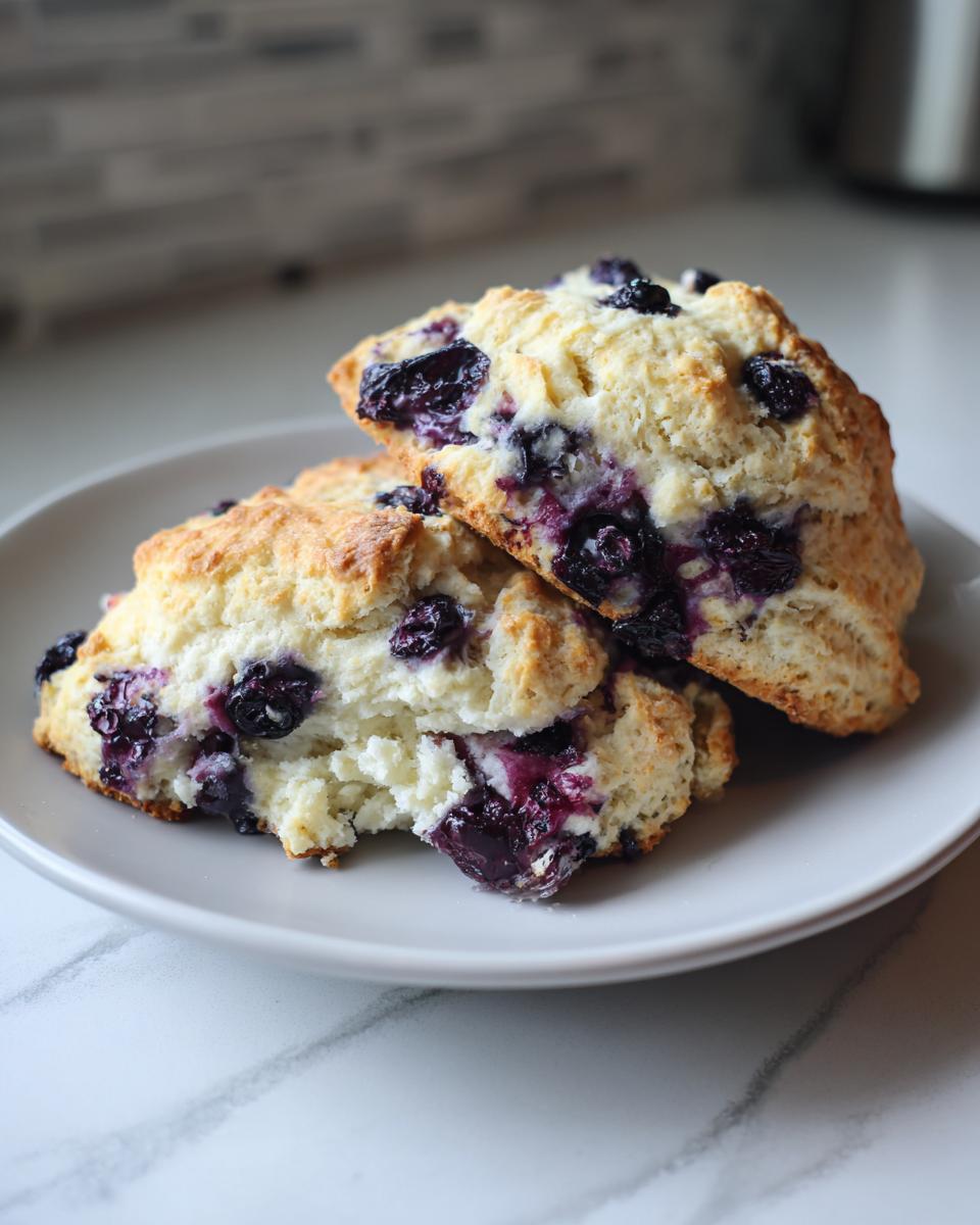 Blueberry Lavender Scones - detail 3