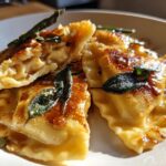 Brown Butter Sage Butternut Squash Ravioli