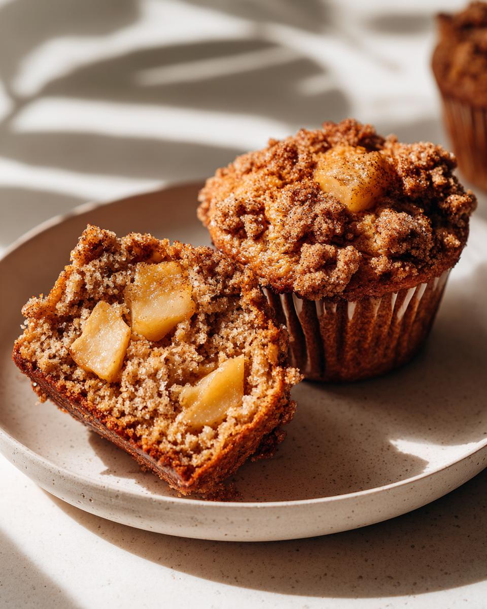 Chai-Spiced Pear Muffins - detail 1